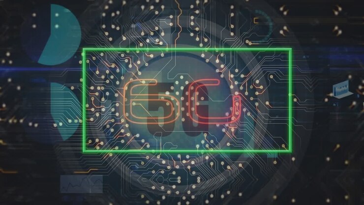 Animation of data processing over 5g text