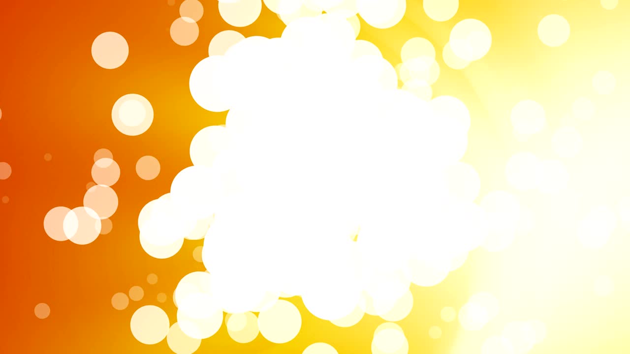 추상적인 그룹화 거품 오렌지색 배경