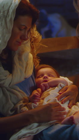 mary and the baby jesus