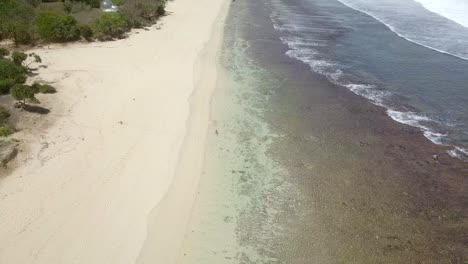 AERIAL:-Uluwatu-cliffs-in-Bali