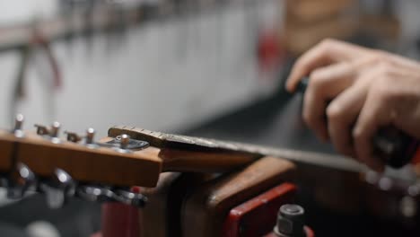 guitar neck repair and maintenance