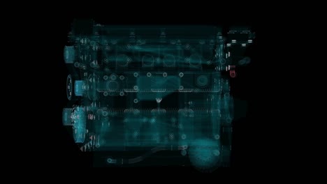 3d rendering, holographic particle engine