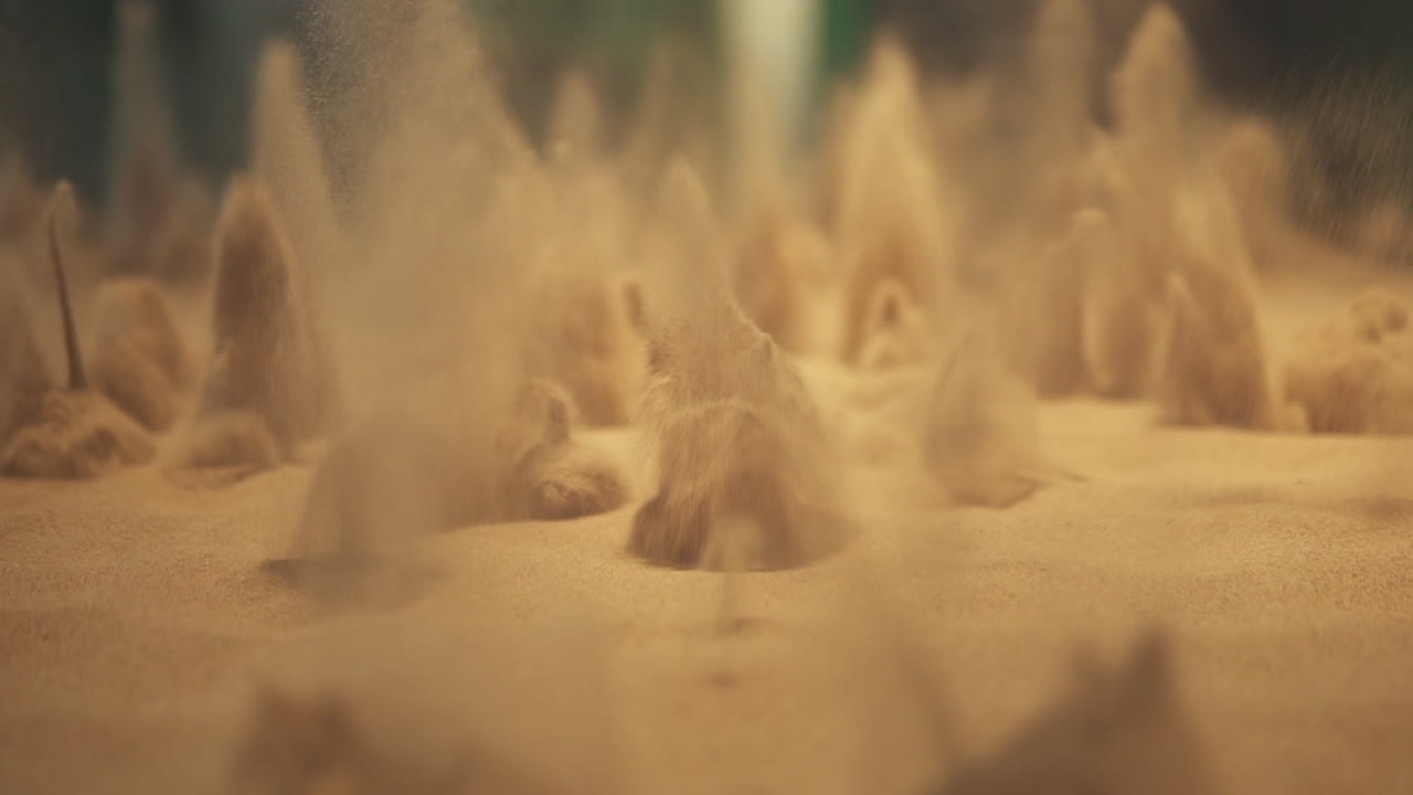 퀵샌드 화산을 이용한 과학 및 물리 실험