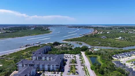 Drone-shot-of-the-Saint-Johns-River-in-St