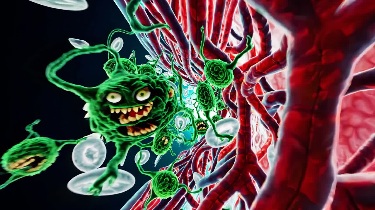 혈관의 바이러스 감염