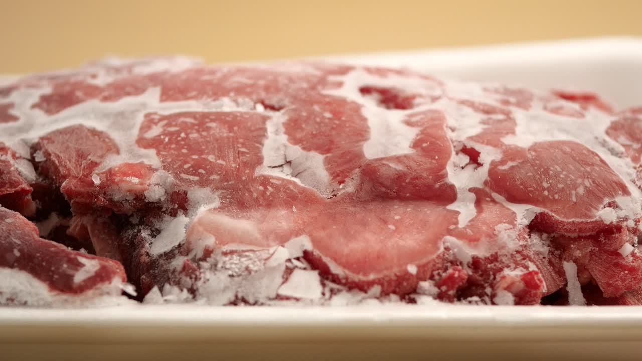 Frozen Raw Pork