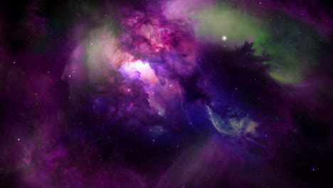 magentha colored gas forms nebulae in the universe