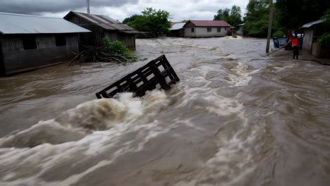 pueblo inundado