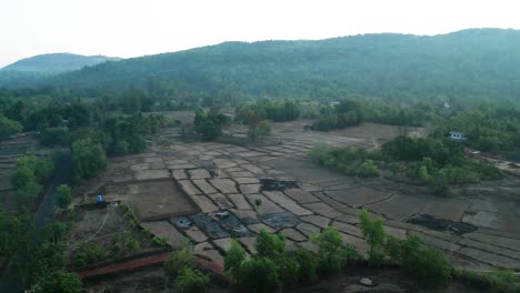 greenery village bird eye view in malvan