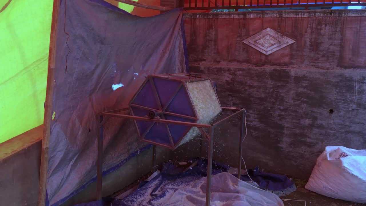 깨진 크래커를 완벽하게 분리하는 카사바 크래커 스플리터 기계