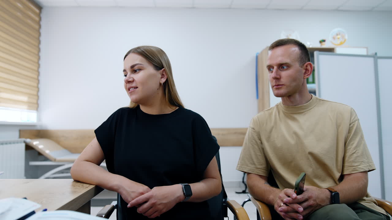 Couple Meeting with a Healthcare Professional