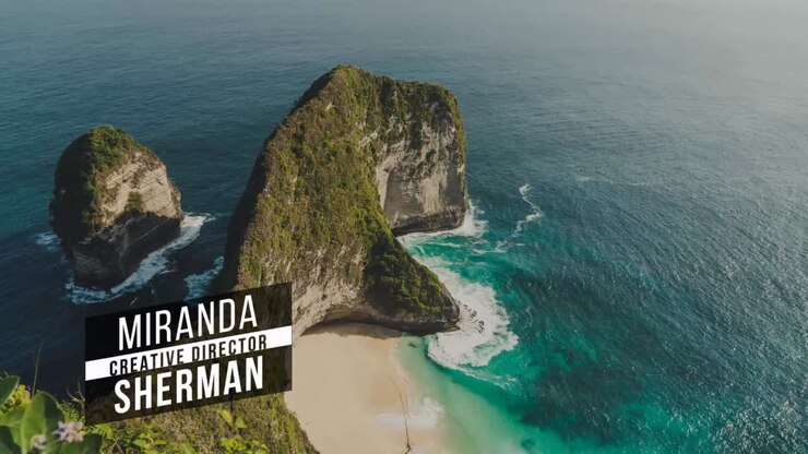 Amazing Coastal Scenery of Nusa Penida, Bali