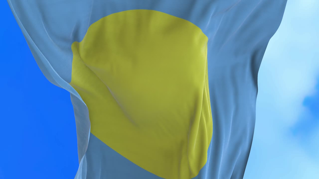 팔라우 발의 끊임없는 루프.