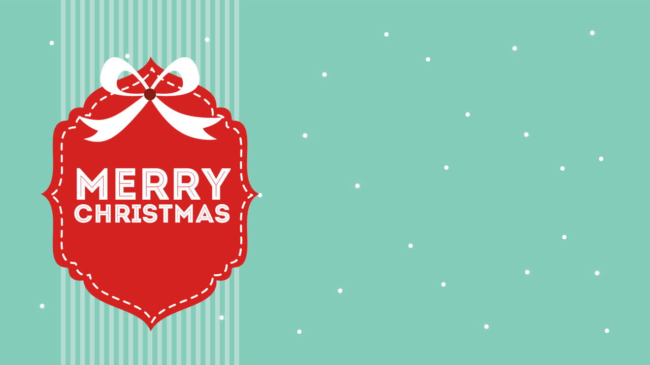 태그와 으로 메리 크리스마스 카드