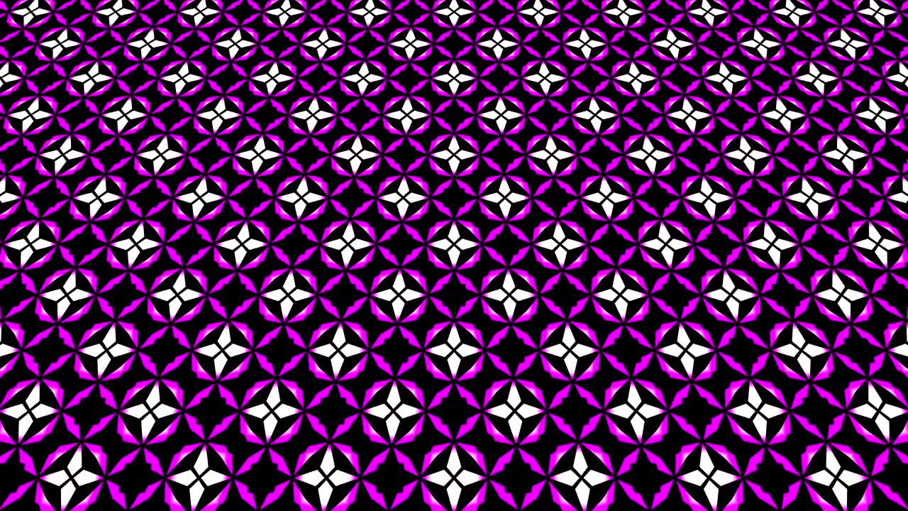 위로 기울어지고 움직이는 기하학적 형상을 가진 그래픽 비디오 패턴.