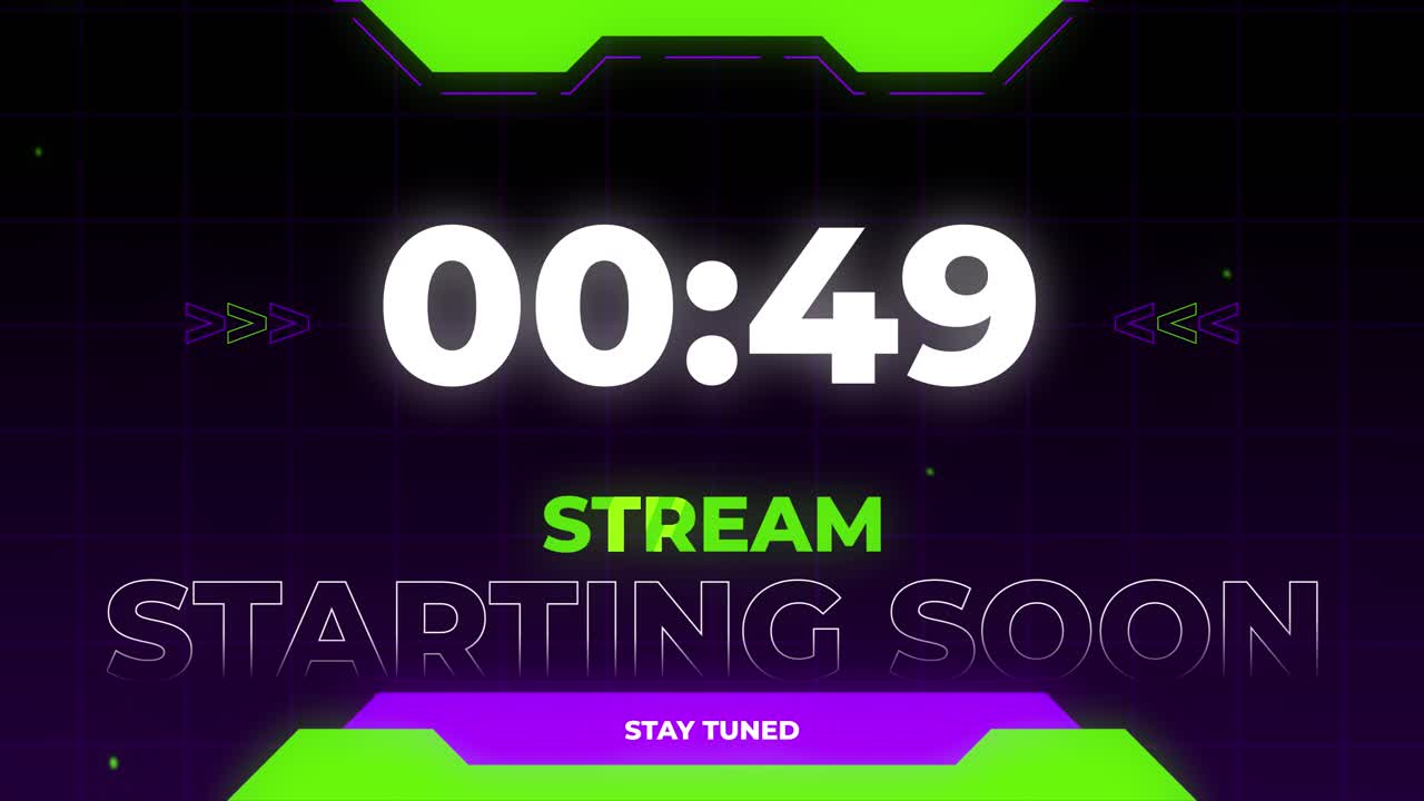 Stream Starting Soon Countdown