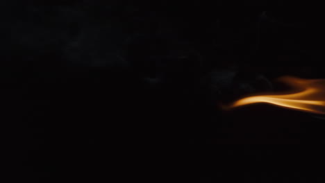 Fire and Smoke in the Dark