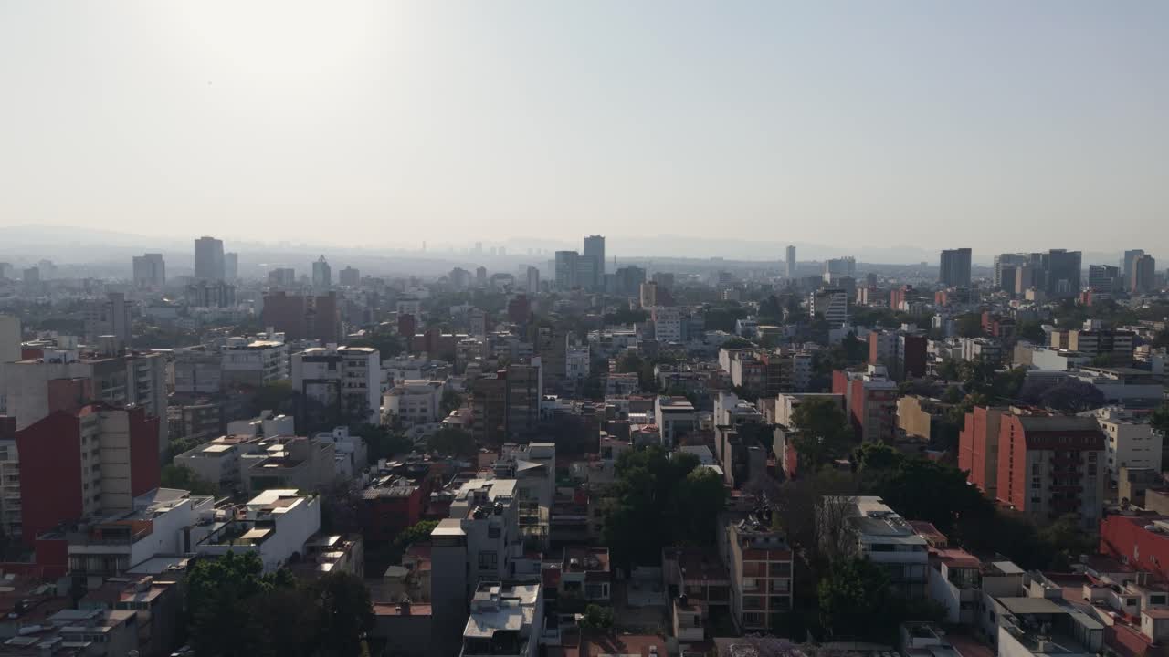 Environmental contingency afternoon in Mexico City