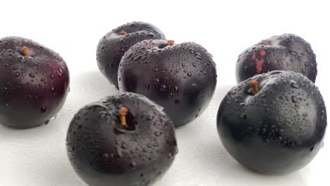 blue round plum