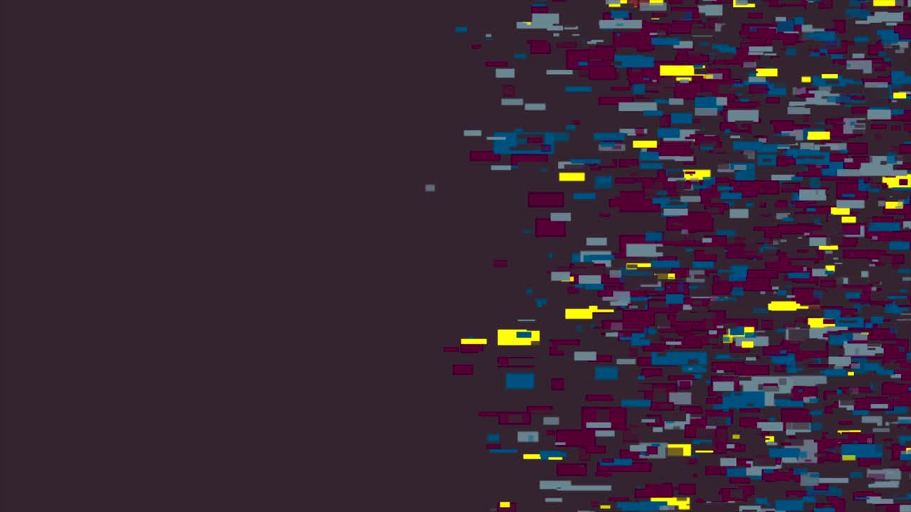 fondo de movimiento tecnológico geométrico con efecto de glitch grunge