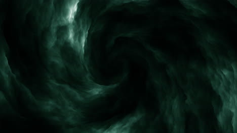 Dark-and-enigmatic-black-and-green-swirl,-perfect-for-sci-fi-and-fantasy-scenes