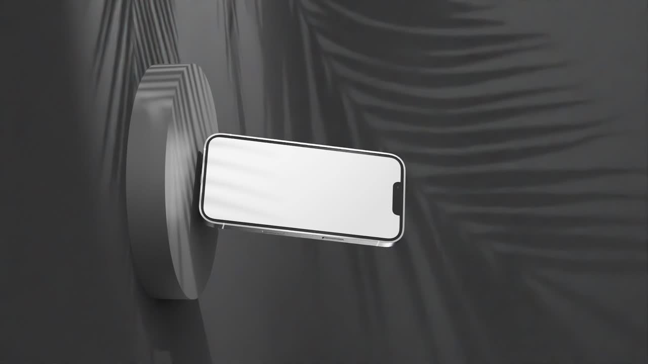 diseño de pantalla de teléfono moderno maqueta, vertical