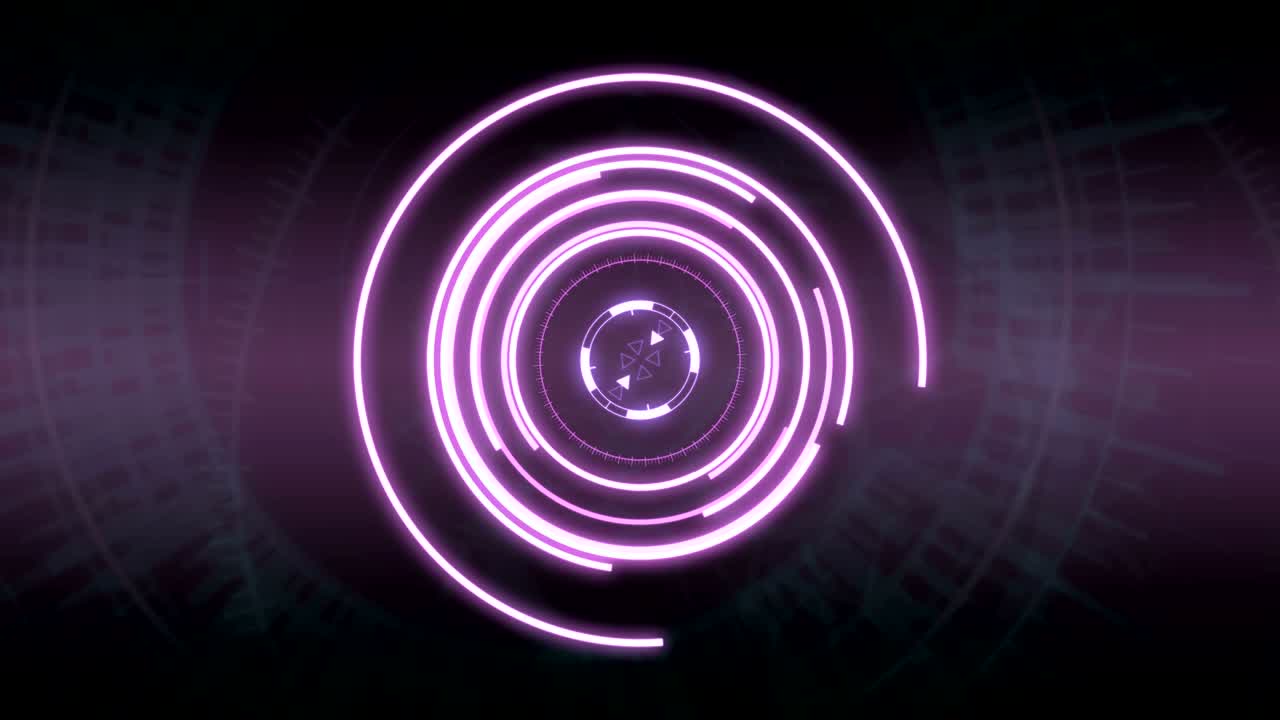 pantalla de interfaz de tecnología