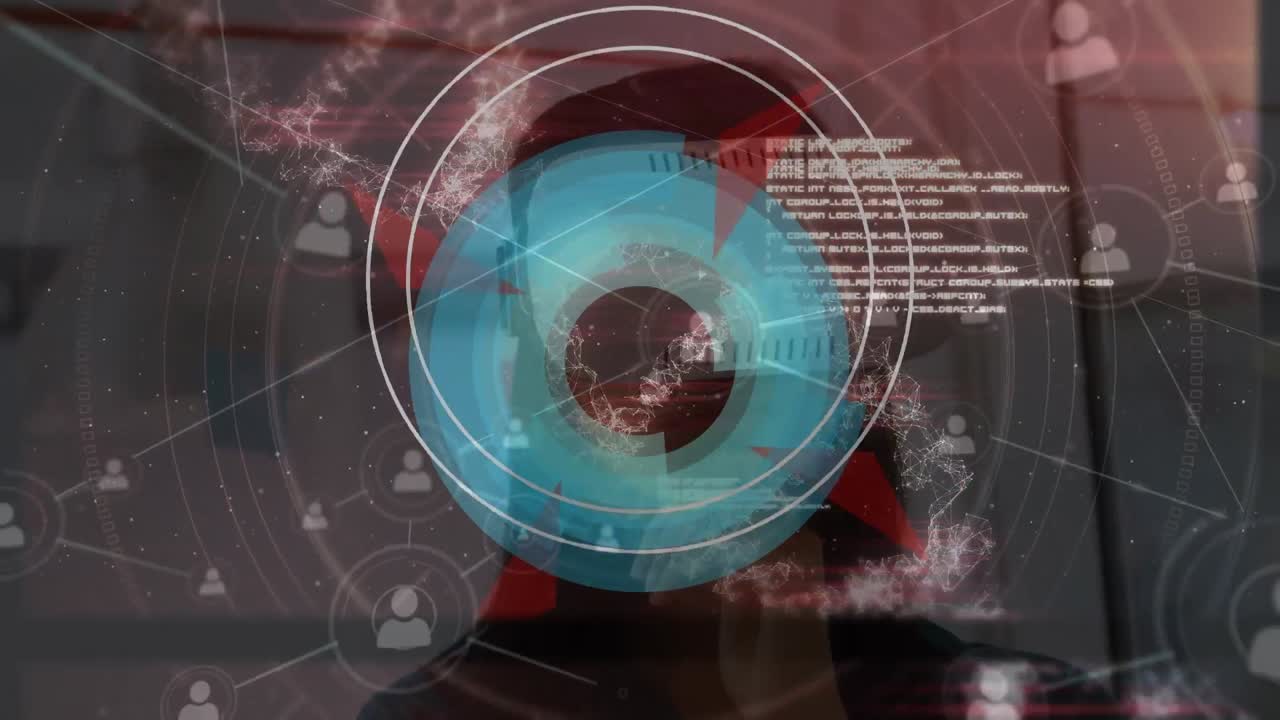 animación de redes y procesamiento de datos a través de la hilatura de cadenas de adn