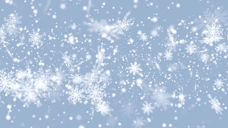 snowflakes background. loop