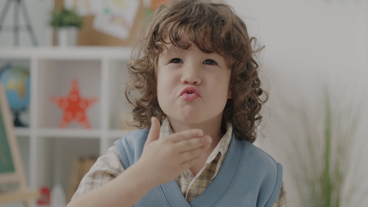 A Portrait of a Thoughtful Child