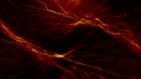 partículas de polvo abstracto luz bokeh títulos de movimiento bucle de fondo cinematográfico