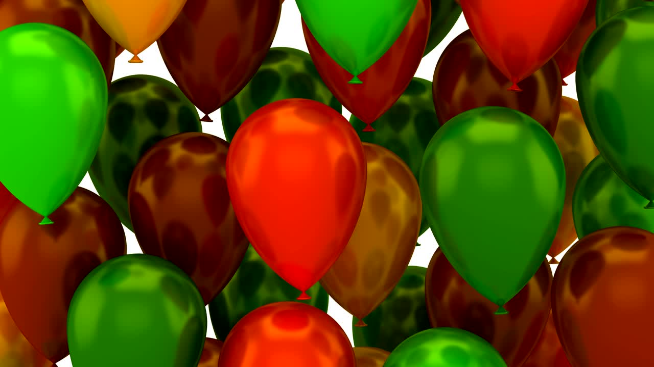 Palloncini che volano in alto