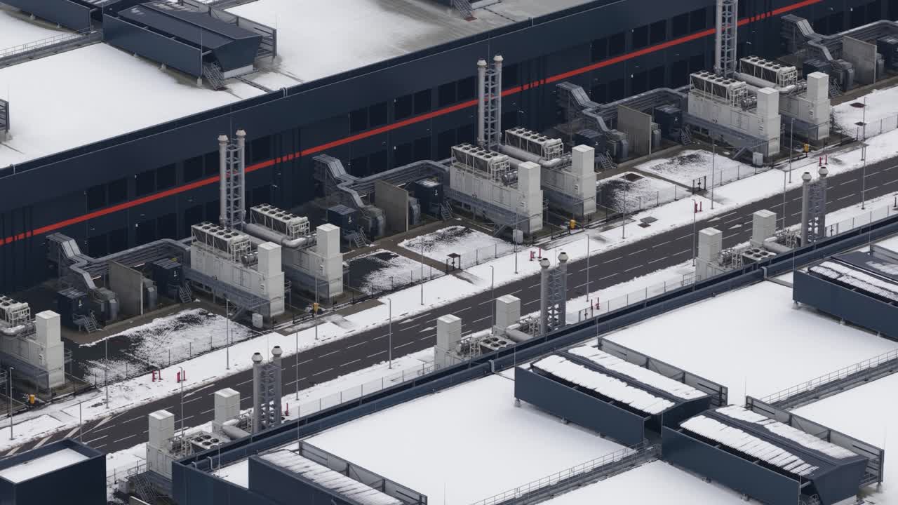 Data center HVAC, backup generators, UPS, ATS, and emerging clean power technologies