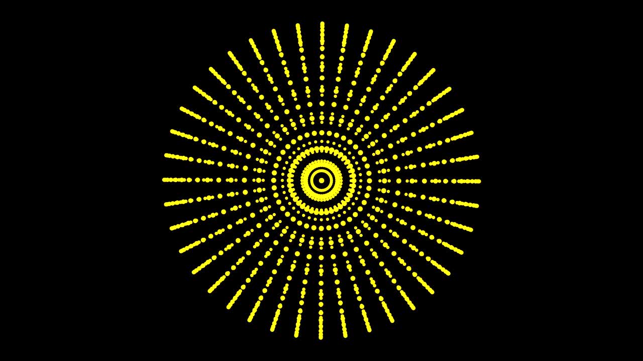 abstracto patrón circular blanco está girando, telón de fondo de discoteca, señalización de información de comunicaciones, óptica