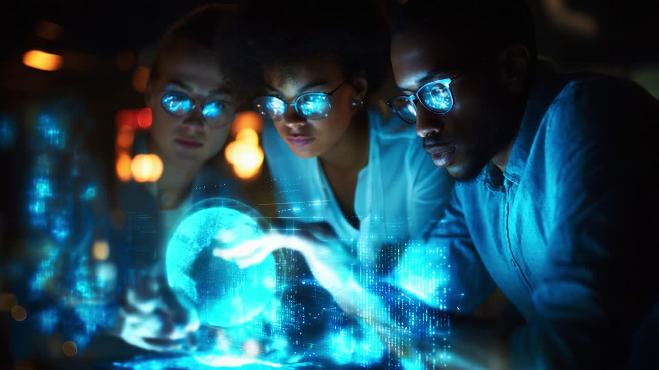 Collaborative Analysis of Digital Data in a High-Tech Environment: Engaged Individuals Using Virtual Interfaces for Insightful Exploration of Complex Information