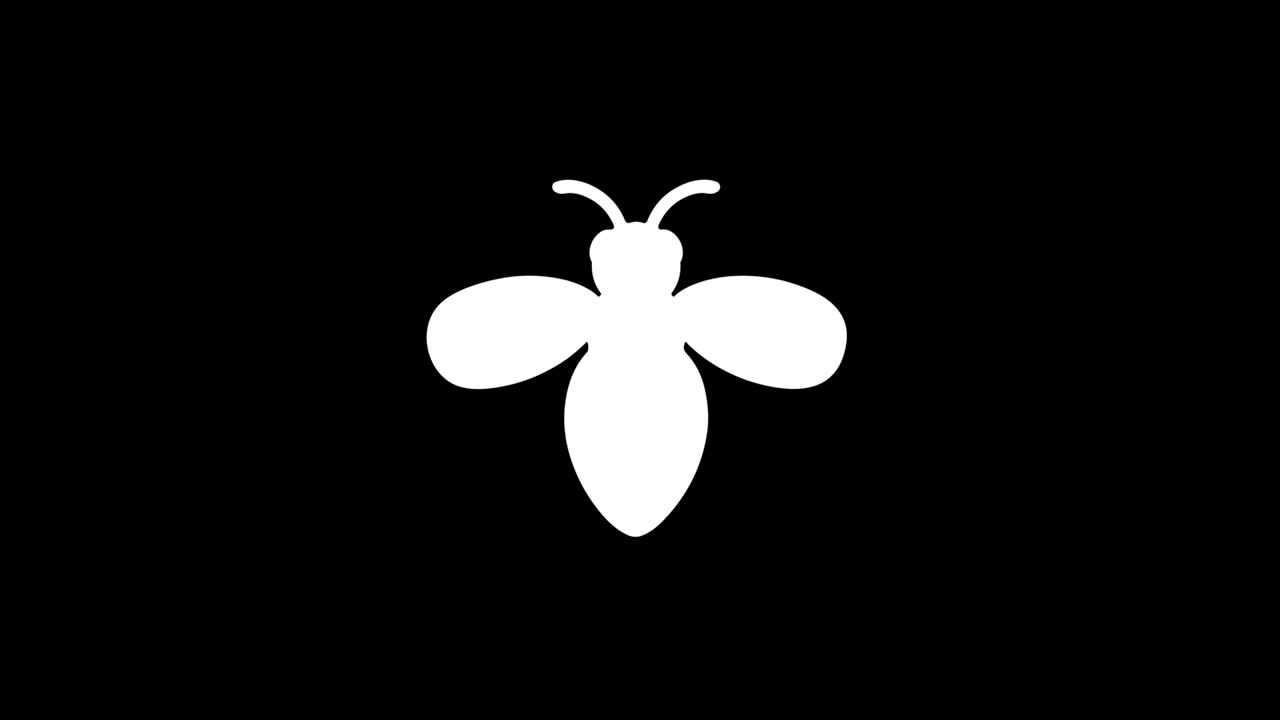 el icono de glith de insectos es un error vintage que ha hecho que la animación de la señal sea mala.