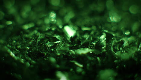 emerald color metal fillings
