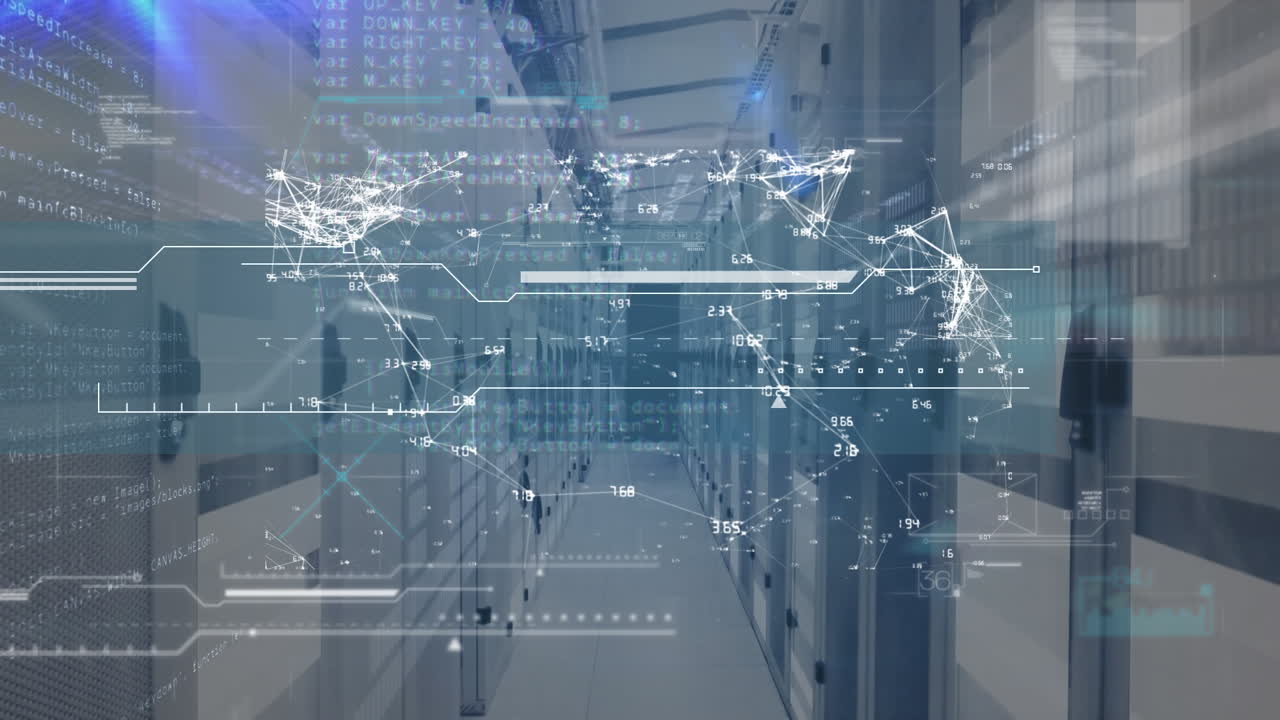 서버  ⁇ 을 통한 디지털 인터페이스의 애니메이션