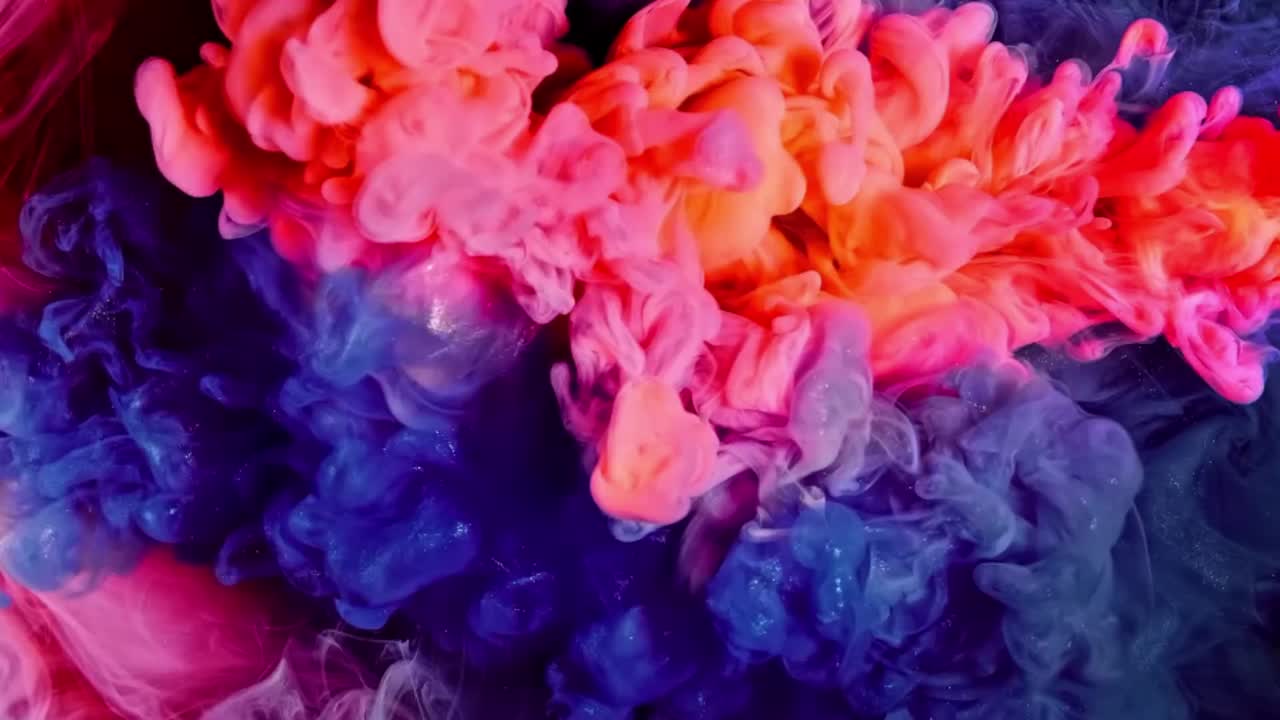 Warna Merah Muda dan Biru Bercampur. Latar Belakang Abstrak