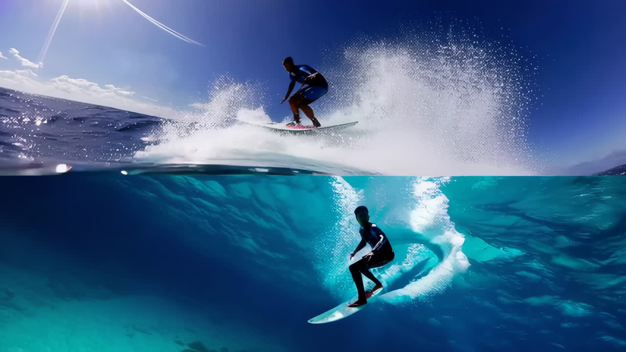 Dynamic Surfing in Tropical Waters