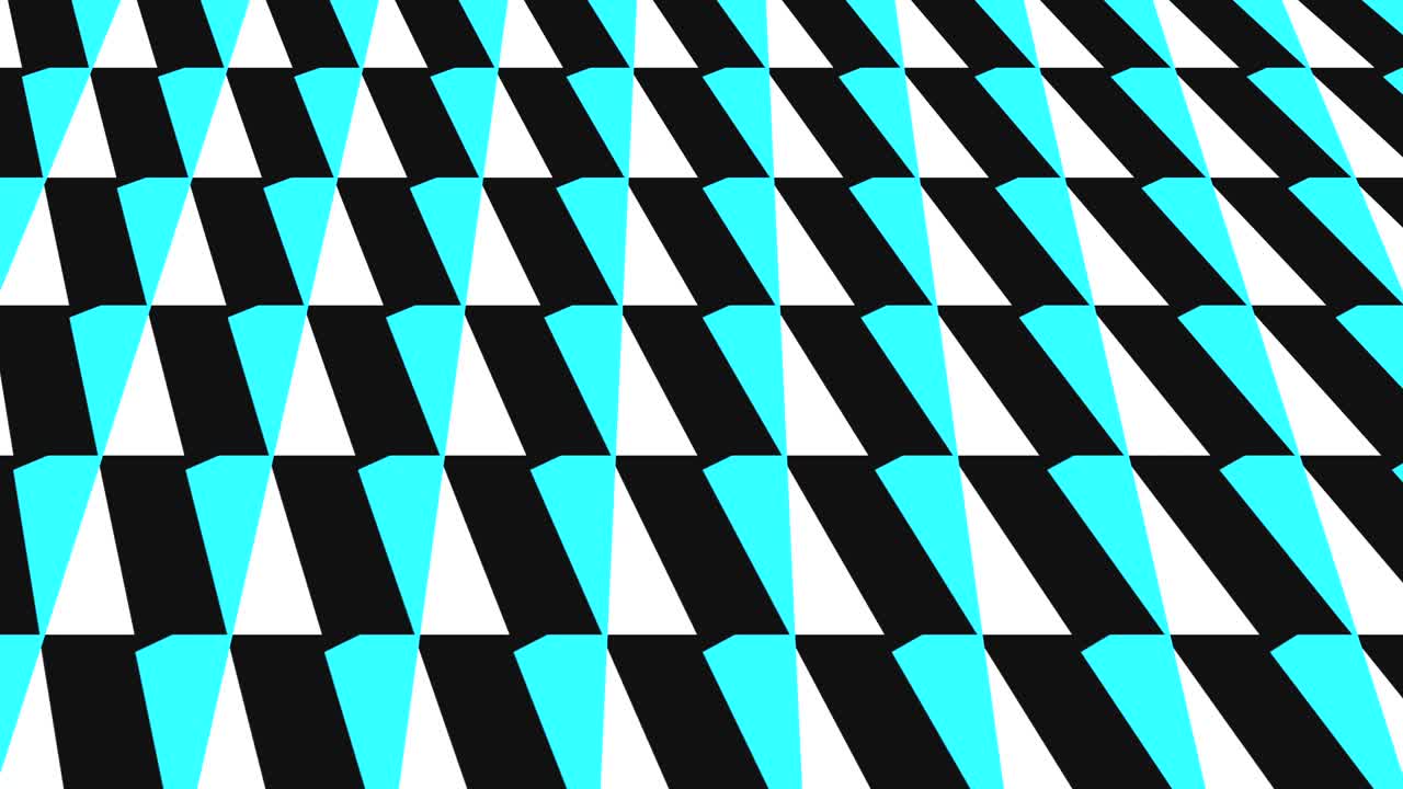 patrón de video gráfico con figuras geométricas que se inclina hacia arriba y se mueve.