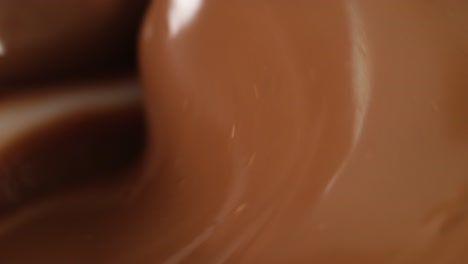 melting and mixing chocolate