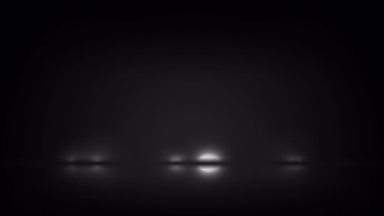 abstract bokeh luces brillantes en el horizonte con diseño de movimiento de reflexión