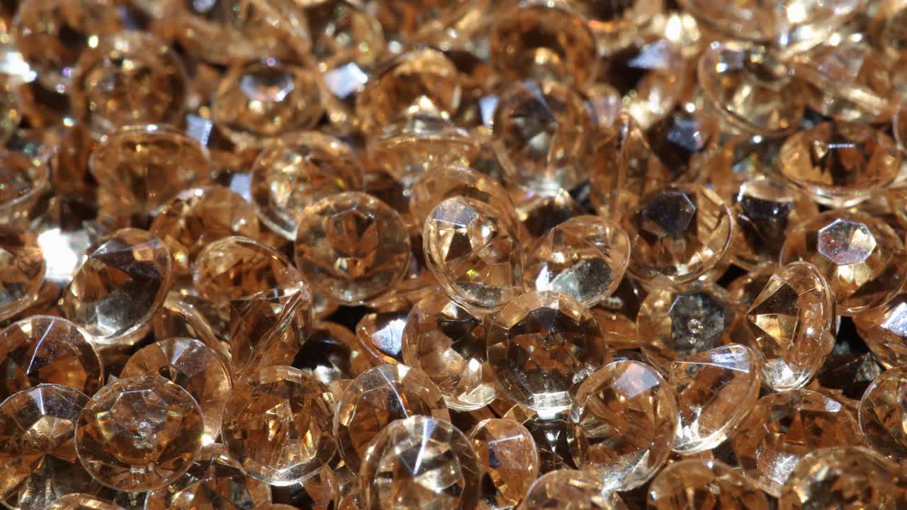 Pile of Sparkling Diamonds