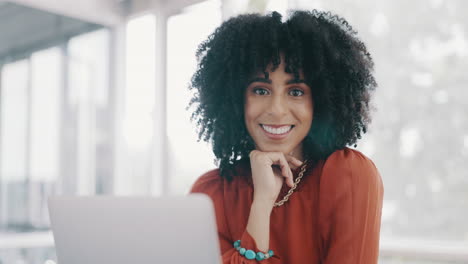 Rostro,-Visión-Y-Mentalidad-Con-Un-Negro-De-Negocios.