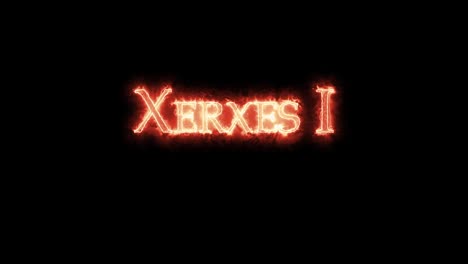 xerxes i escrito con fuego. bucle