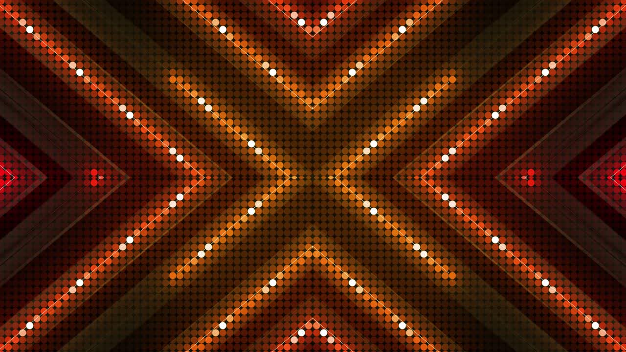 Abstract Geometric Light Show Pattern