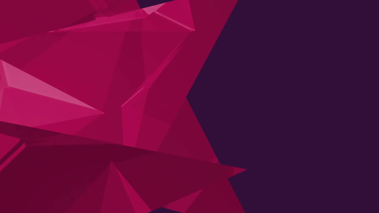 animación de formas rojas sobre fondo negro