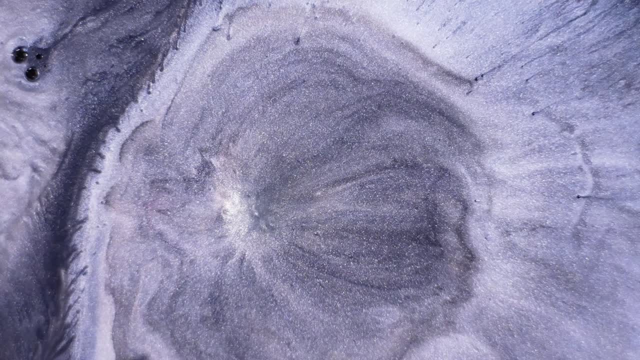 추상적인 액체 예술과 반이는