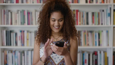portrait-cute-young-mixed-race-woman-using-smartphone-texting-browsing-online-sending-sms-messages-enjoying-mobile-phone-communication-beautiful-girl-with-frizzy-hair